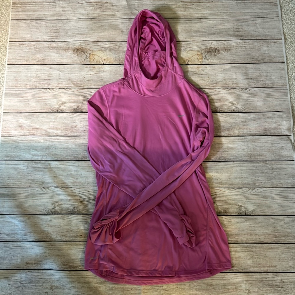 Nike Women's Dri-Fit Longsleeve Hooded Shirt